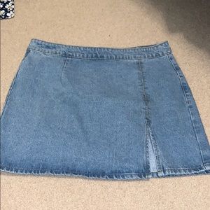 Jean Mini Skirt
